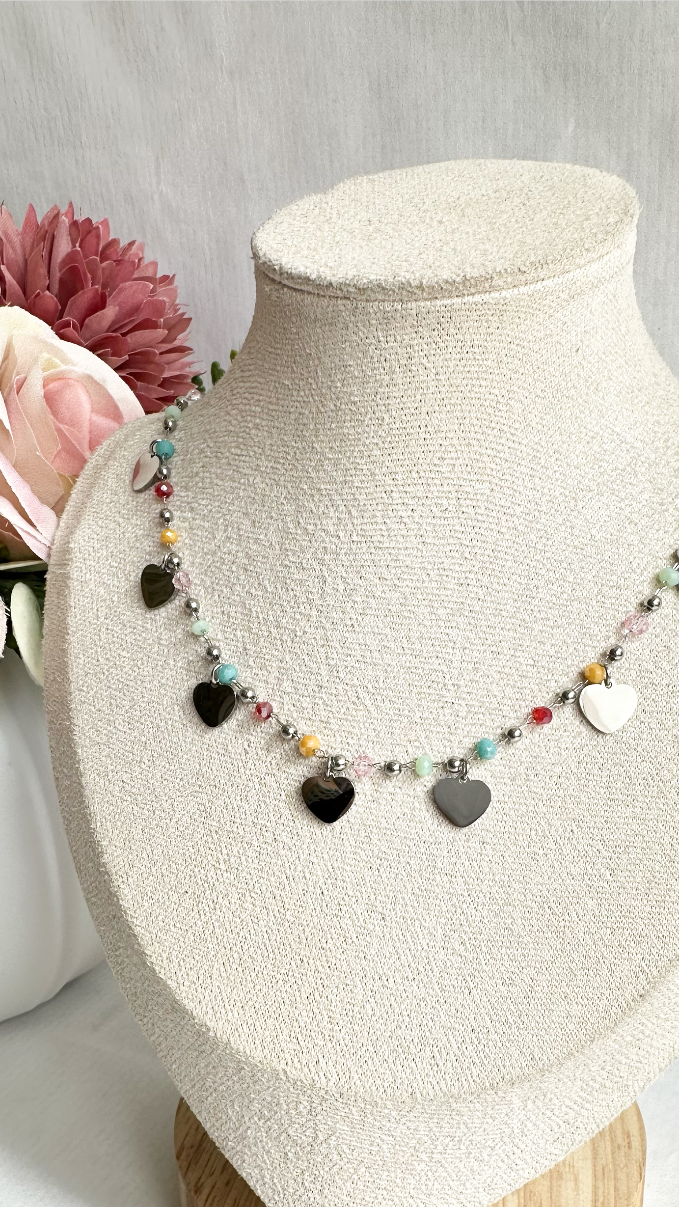 Collana Love multicolor