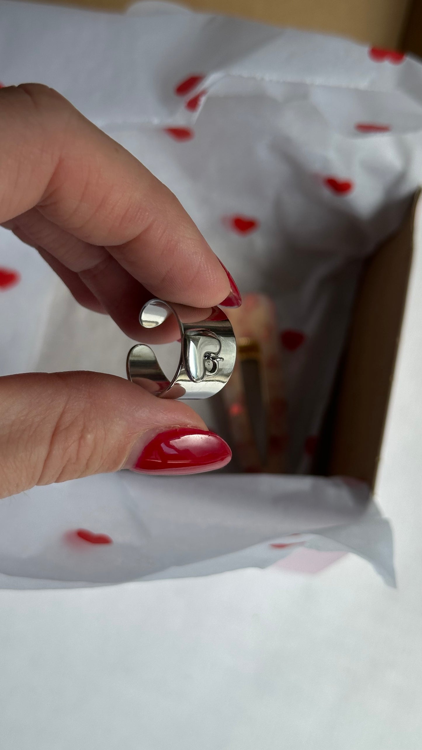 Anello Pendant heart