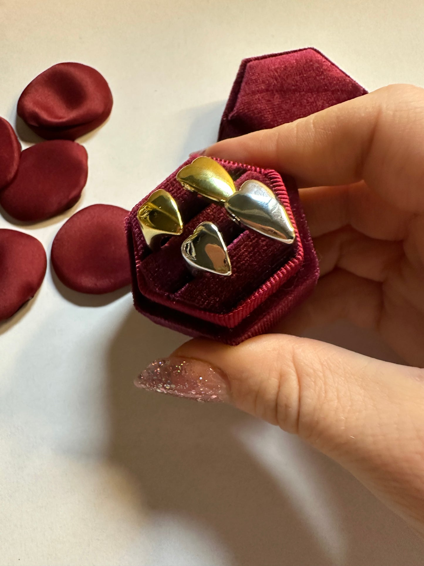 Anello Doppio Cuore