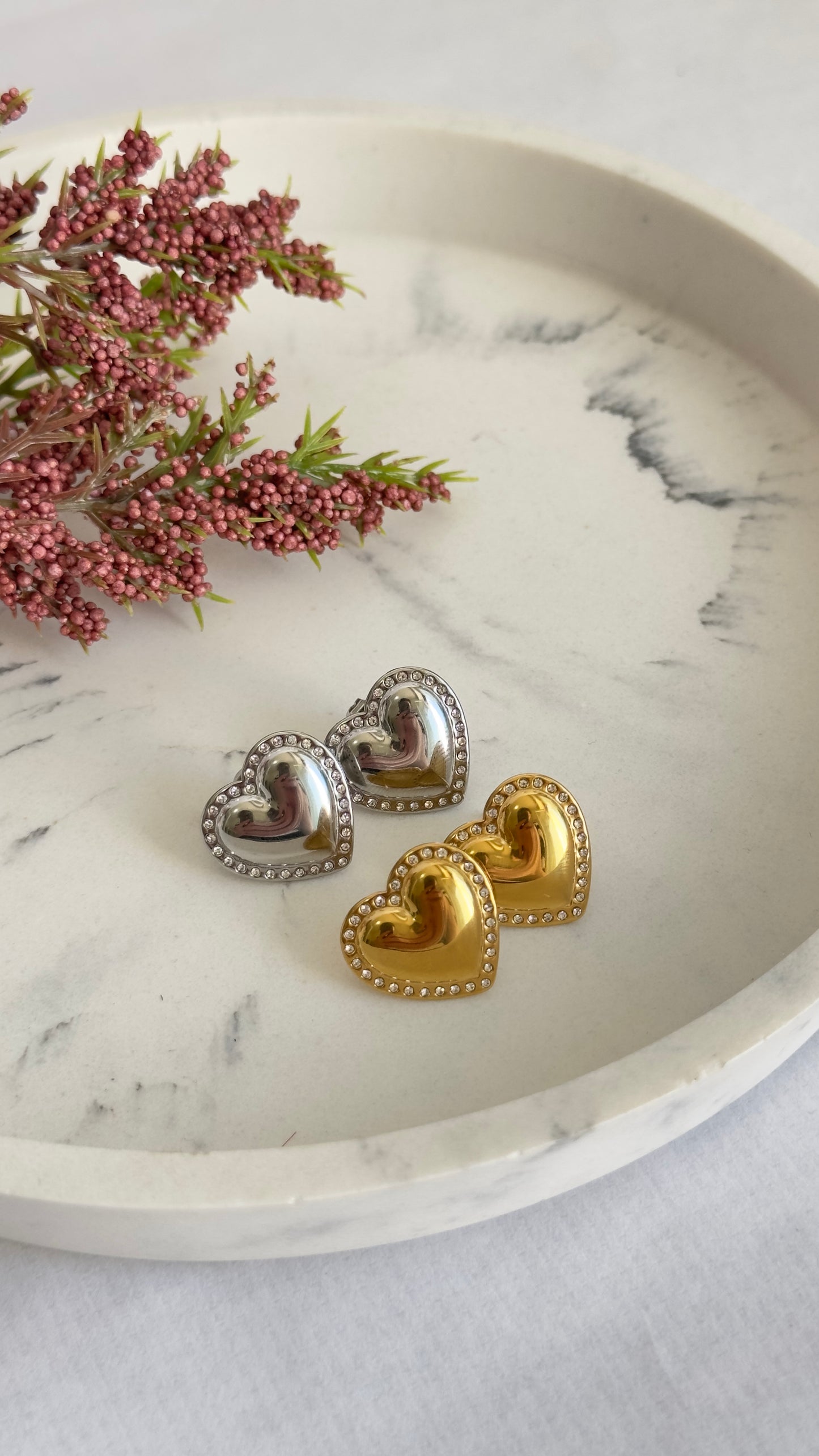 Orecchini cuore Grace