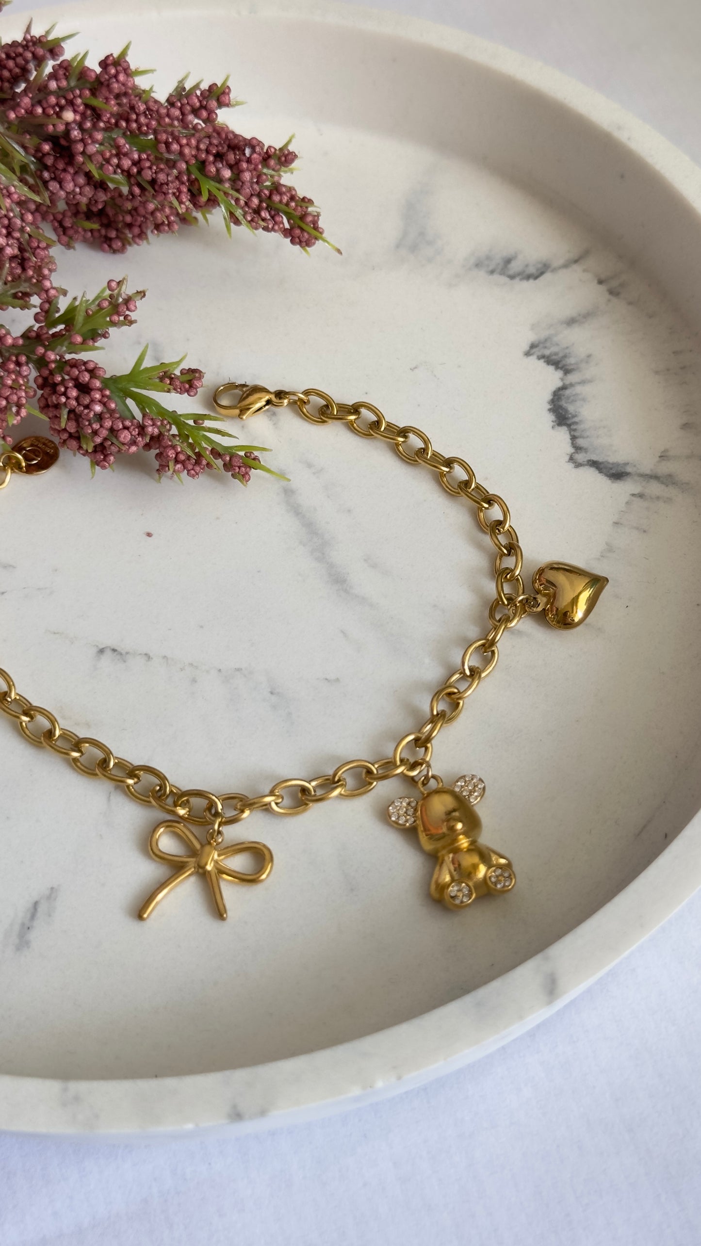 Bracciale sonaglio teddy Ivana