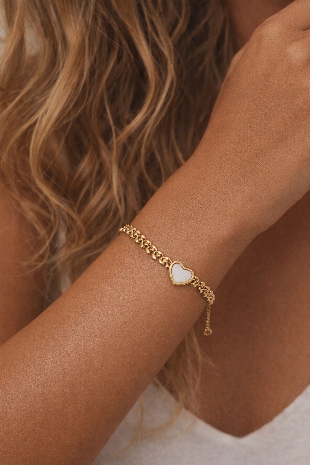 Bracciale Love Madreperla