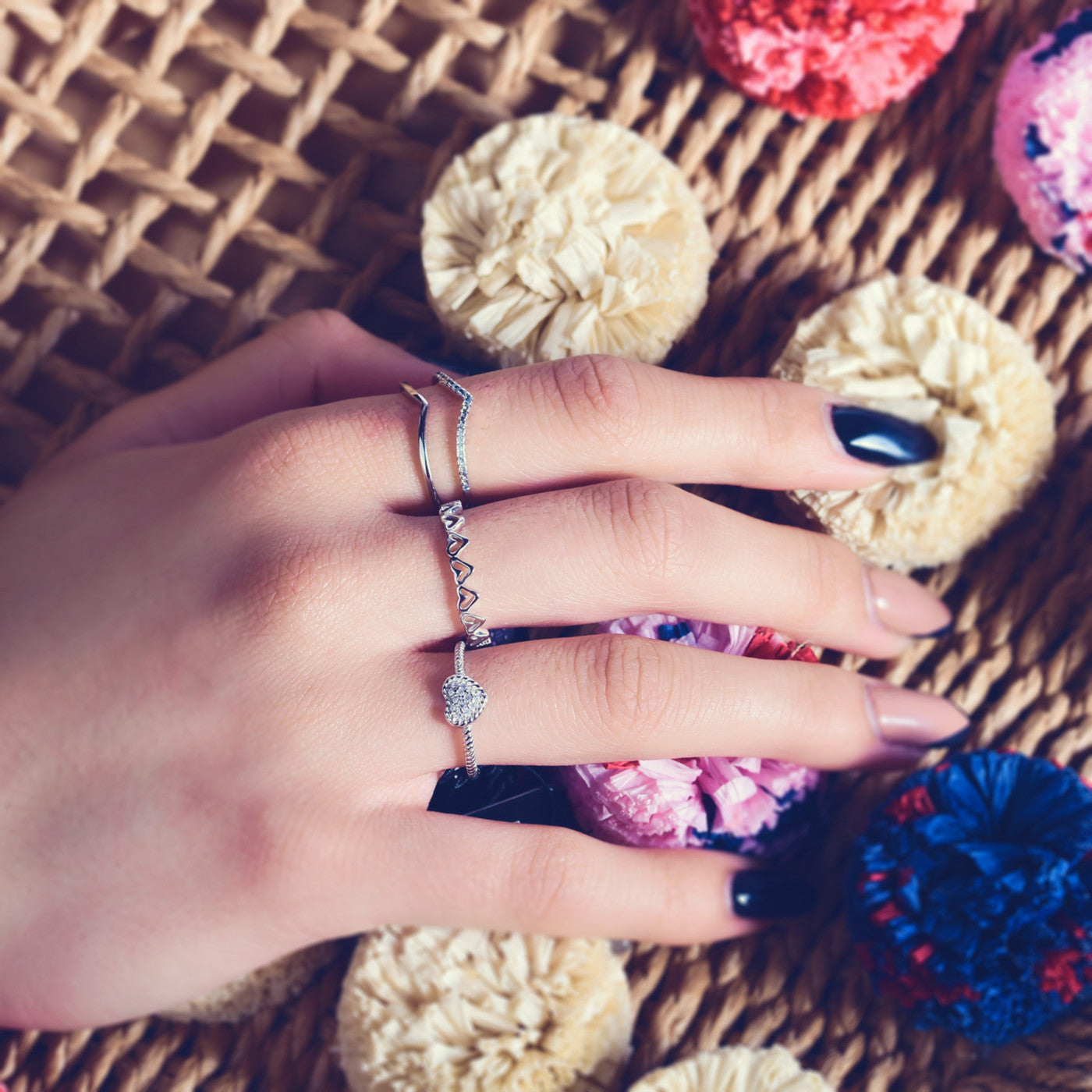 Anello Desiderio scintillante