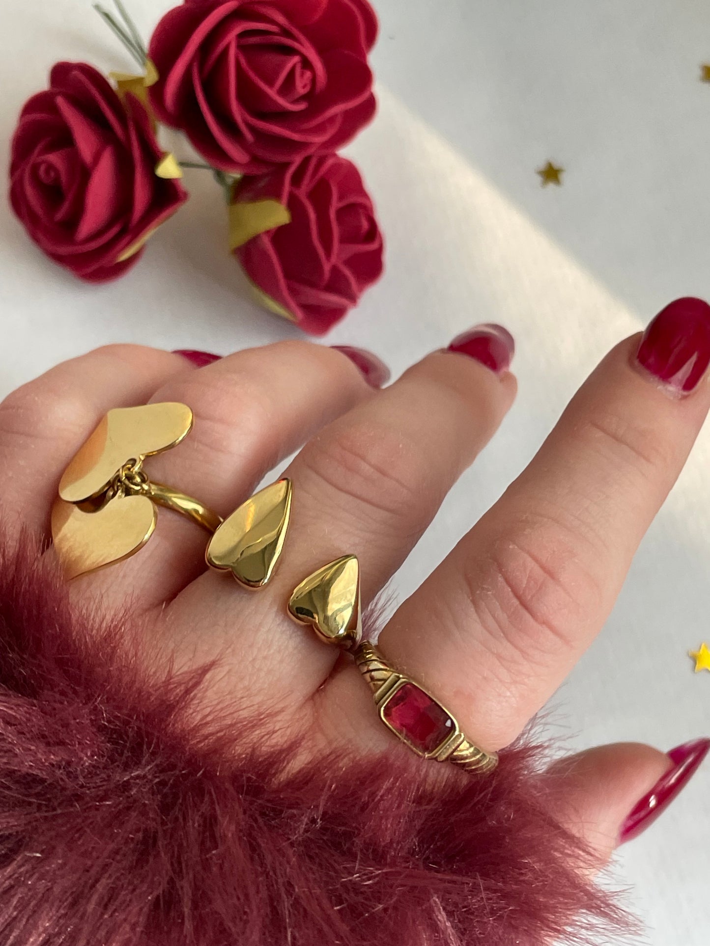 Anello Doppio Cuore