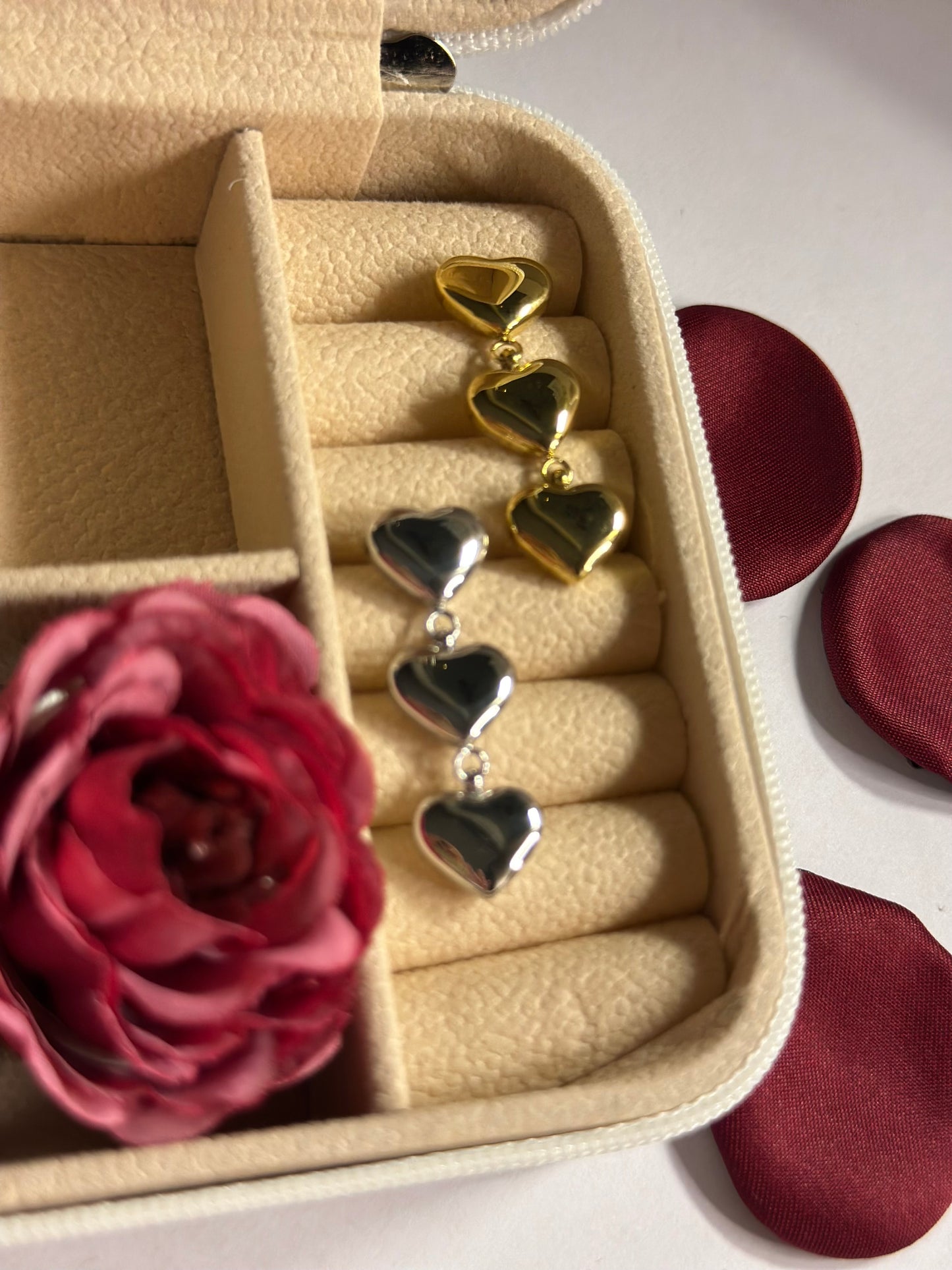 Orecchini Cuori pendenti