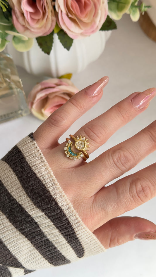 Anello Sole Luna