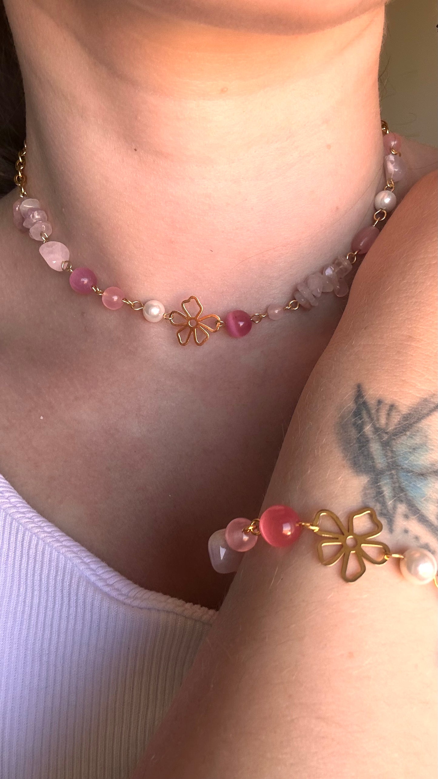 Collana Fior di perle