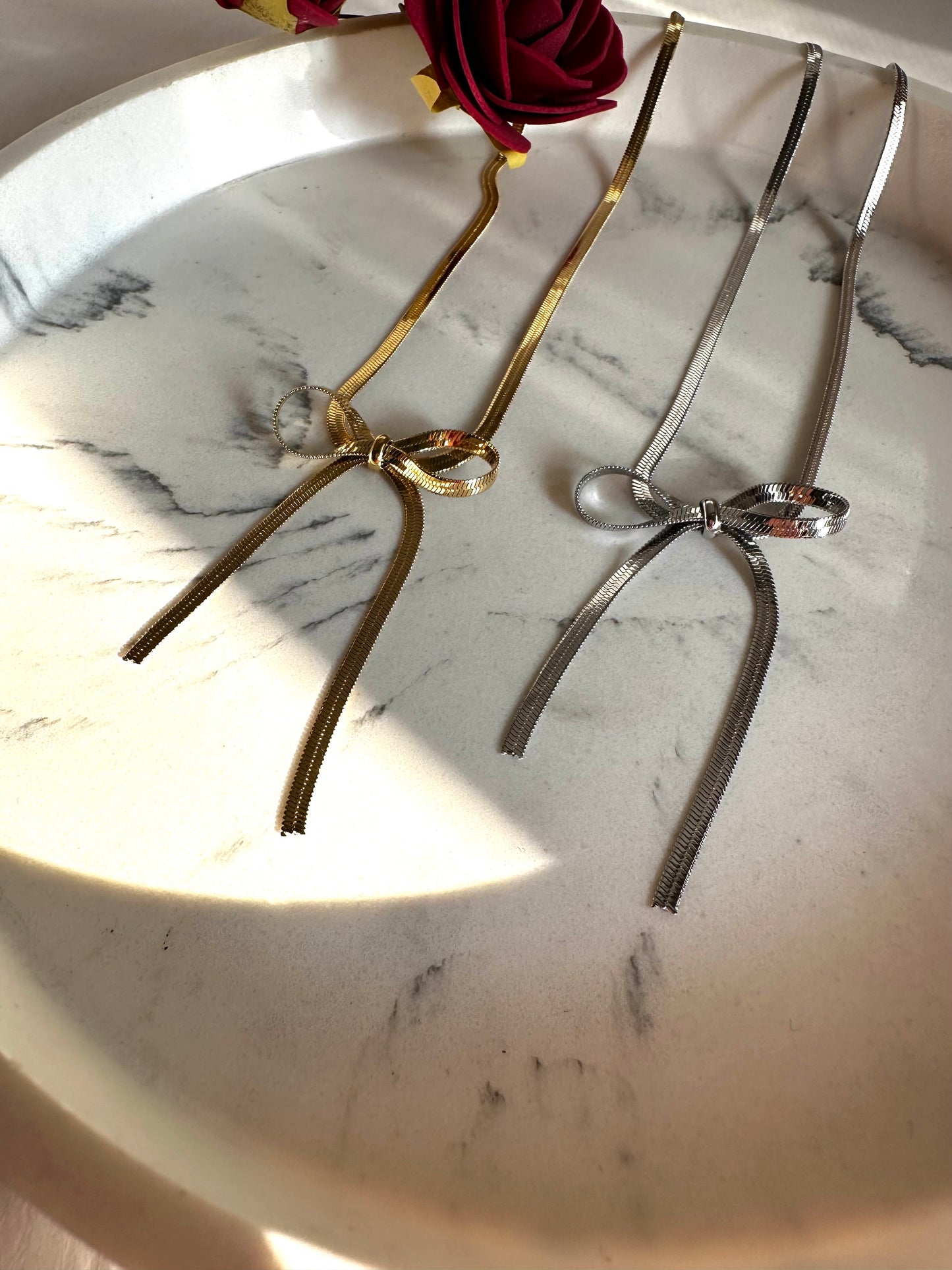 Collana Fiocco Snake
