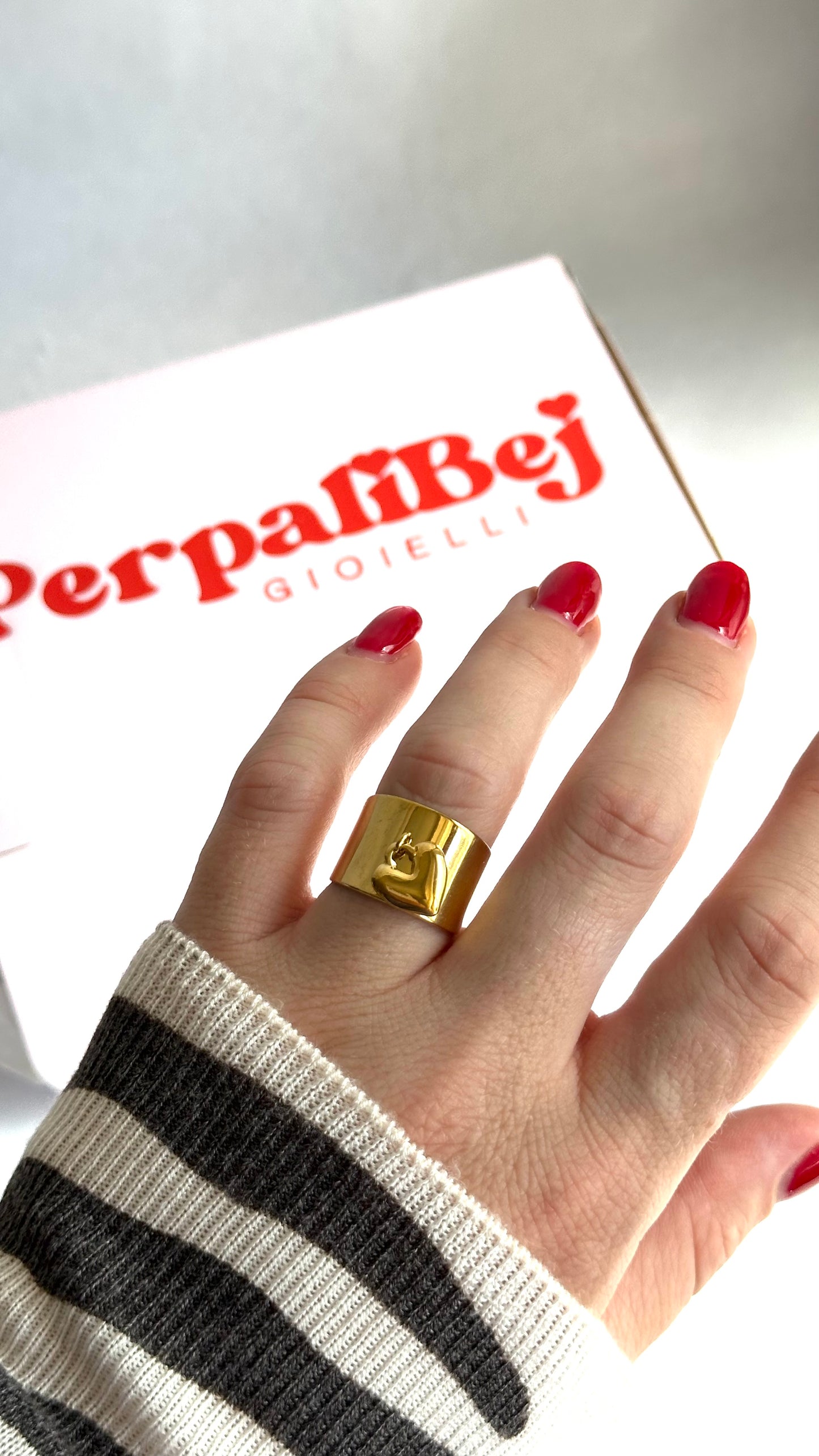 Anello Pendant heart