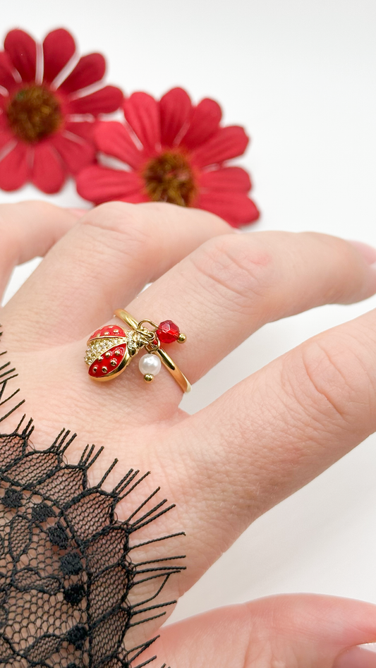 Anello Ladybug