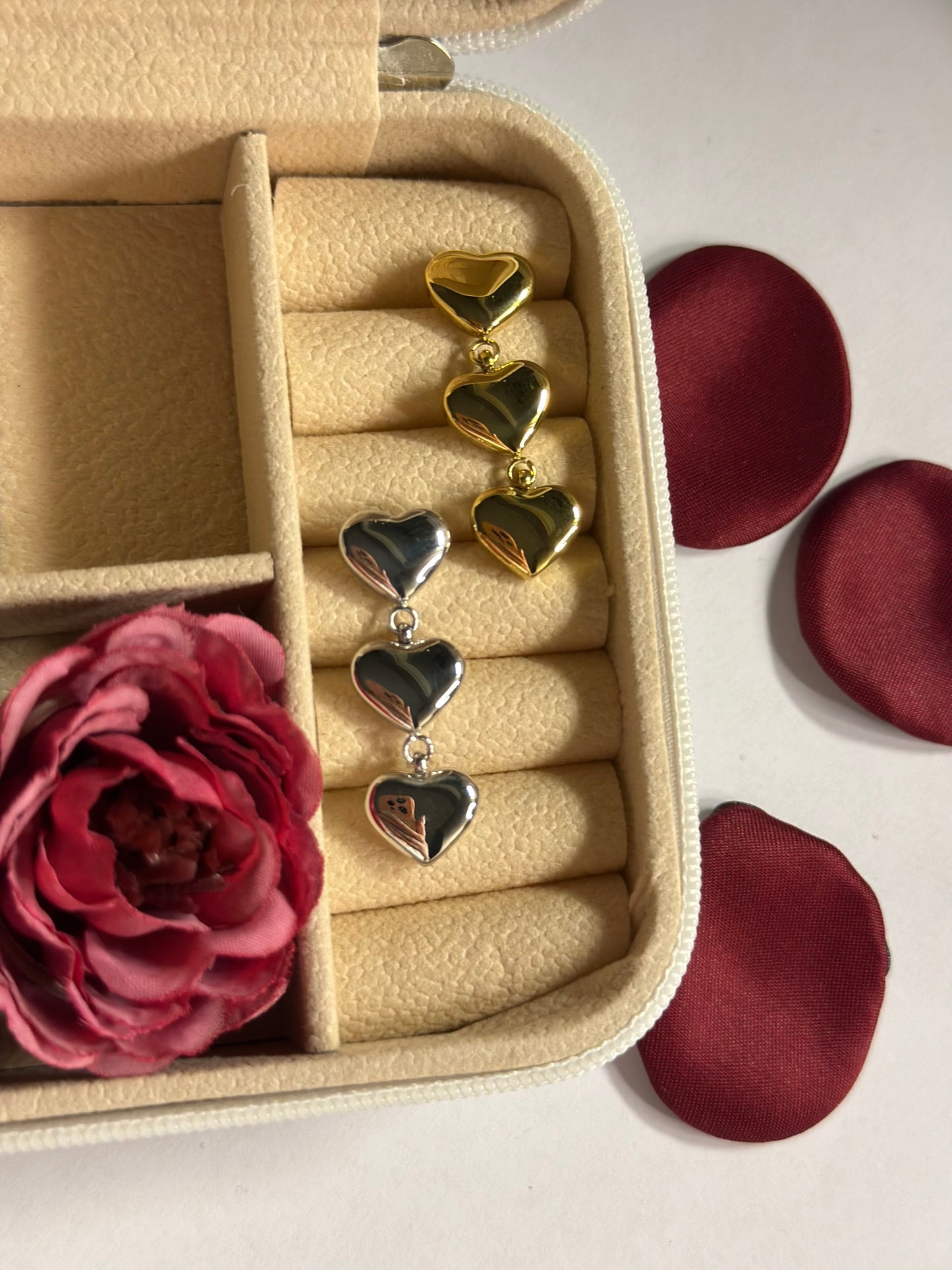 Orecchini Cuori pendenti