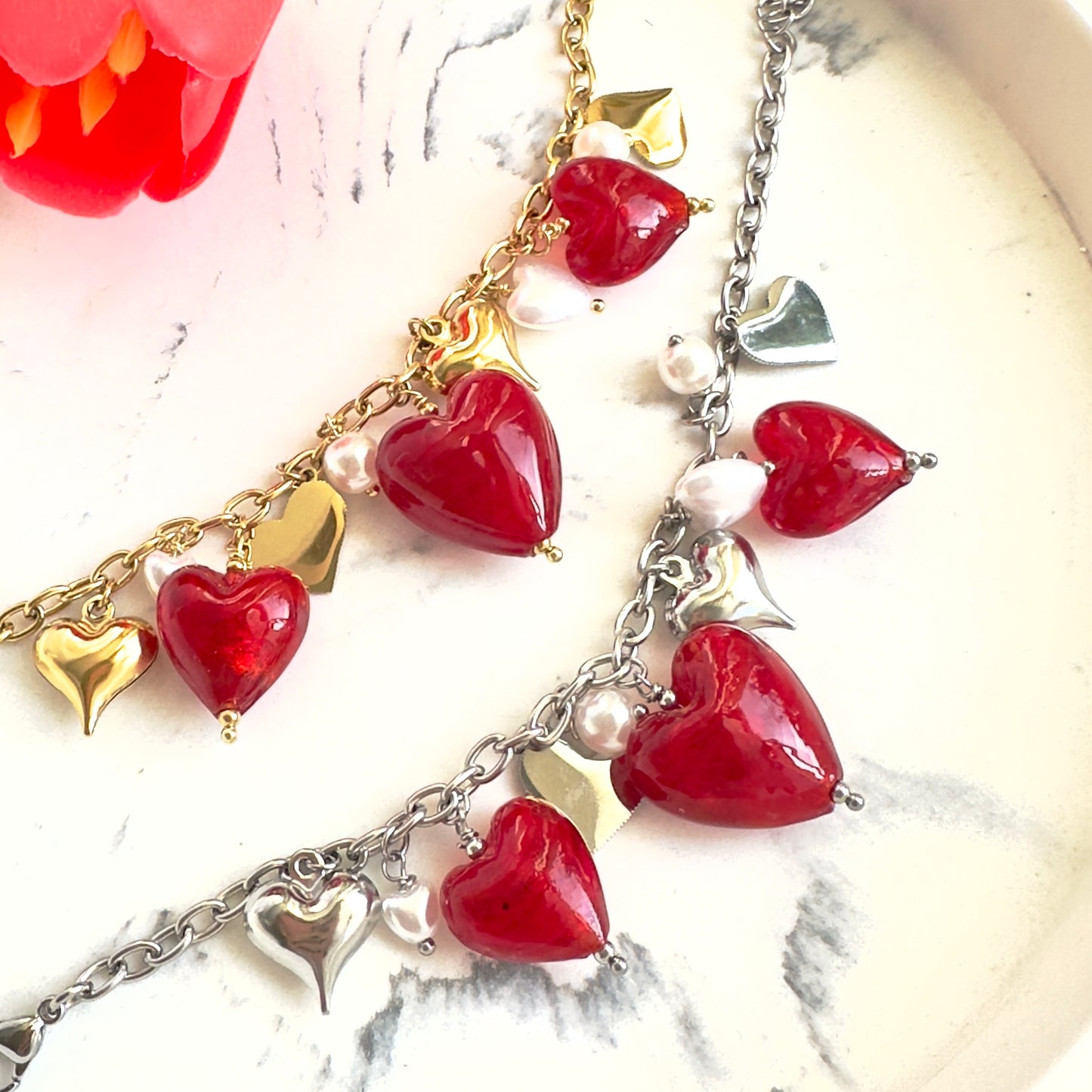 Bracciale Red Heart