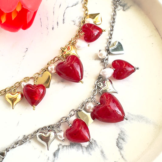 Bracciale Red Heart