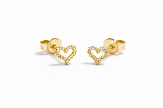 Orecchini Cuore Brill