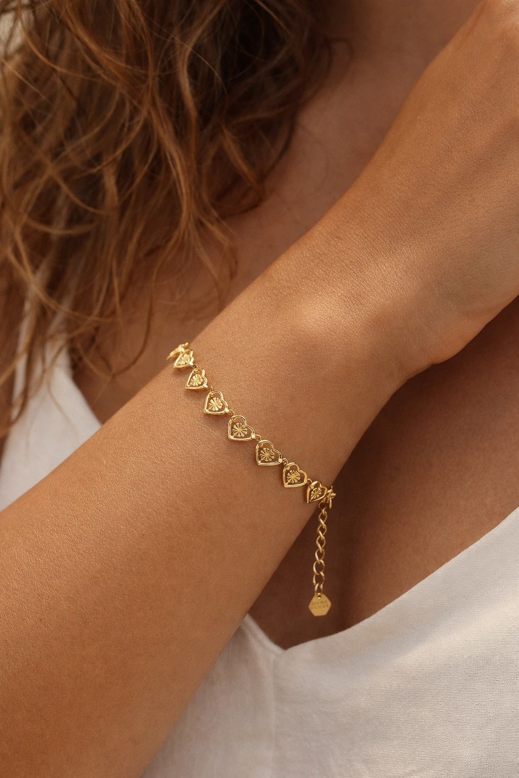 Bracciale Hearts Gold