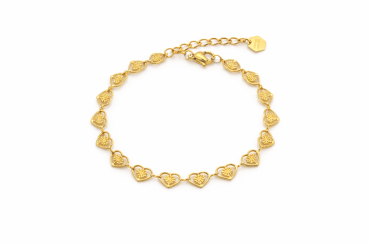 Bracciale Hearts Gold