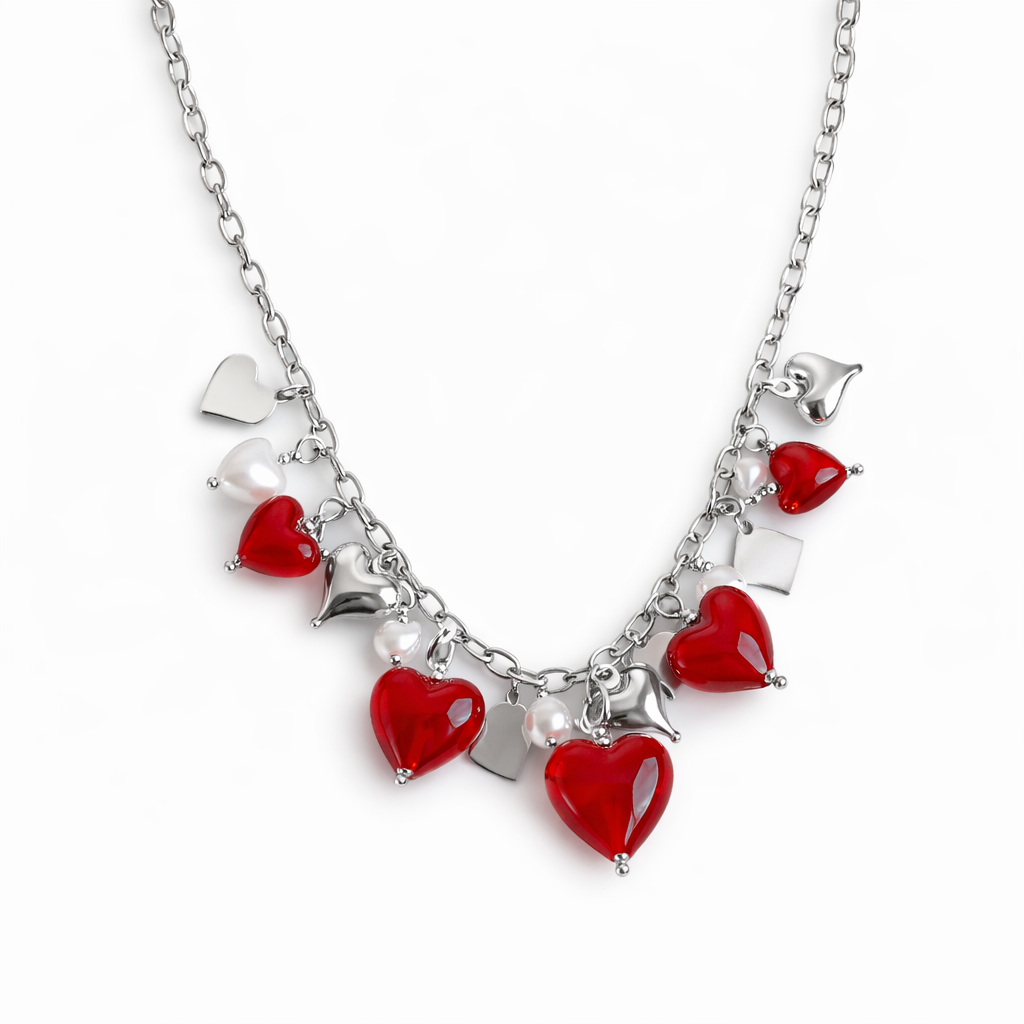 Collana Sonaglio Red Heart